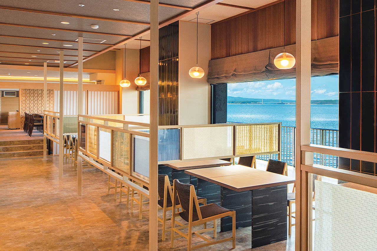 「雪月花」のメインダイニング「四季亭」