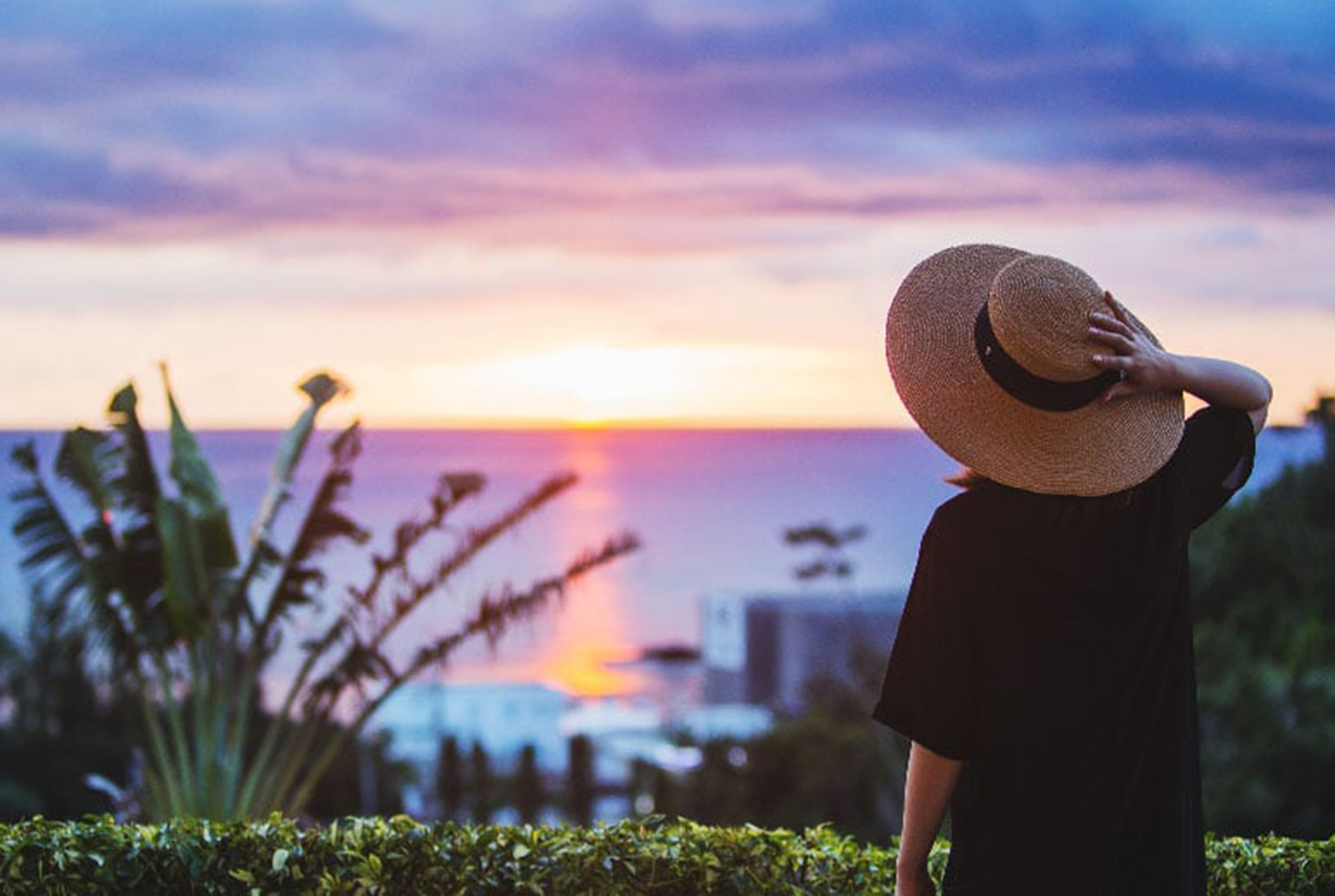 オリエンタルホテル 沖縄リゾート＆スパ&emsp;ガーデンプールから見える景色