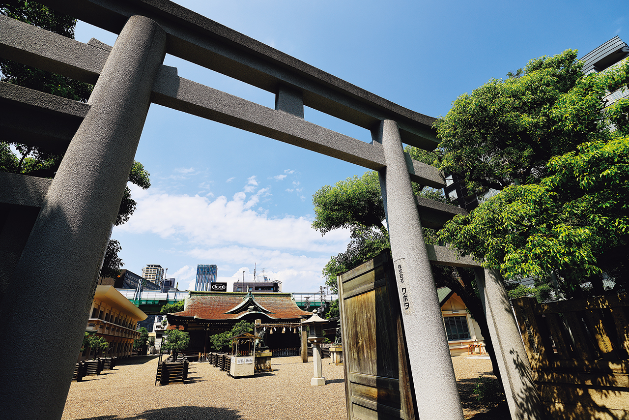 商売繁盛のご利益を求めて今宮戎神社へ