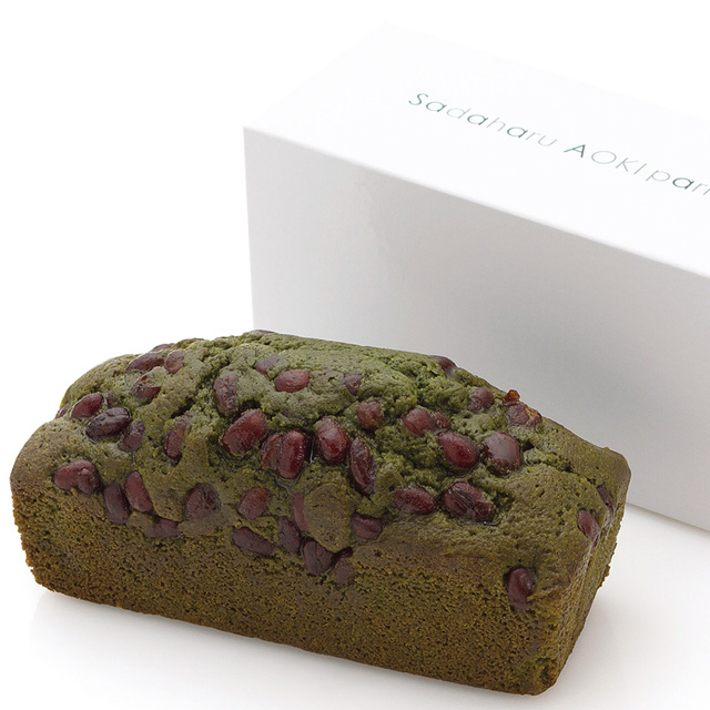 パティスリー・サダハル・アオキ・パリ&emsp;ケーク マッチャ アズキ