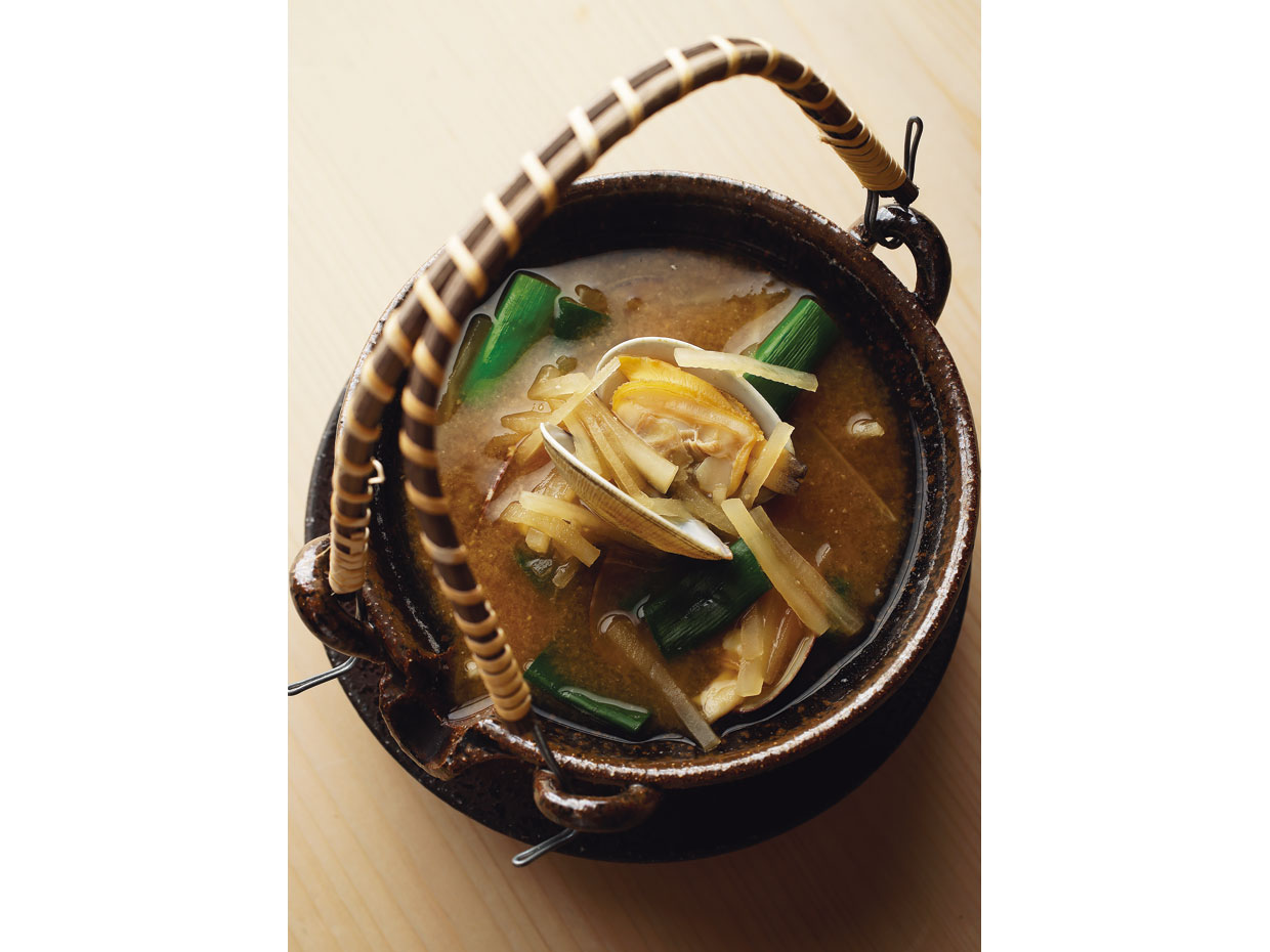 分とく山&emsp;江戸のご飯「深川鍋」