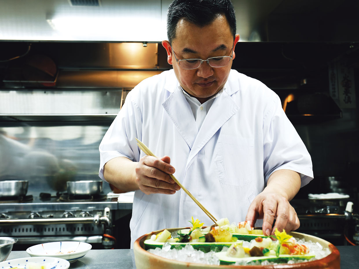 銀座小十&emsp;奥田透 氏