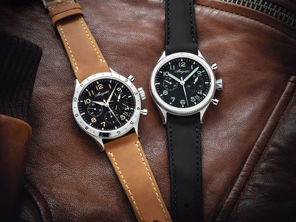 BREGUET。（右）TYPE&nbsp;20&nbsp;2057、（左）TYPE&nbsp;XX&nbsp;2067