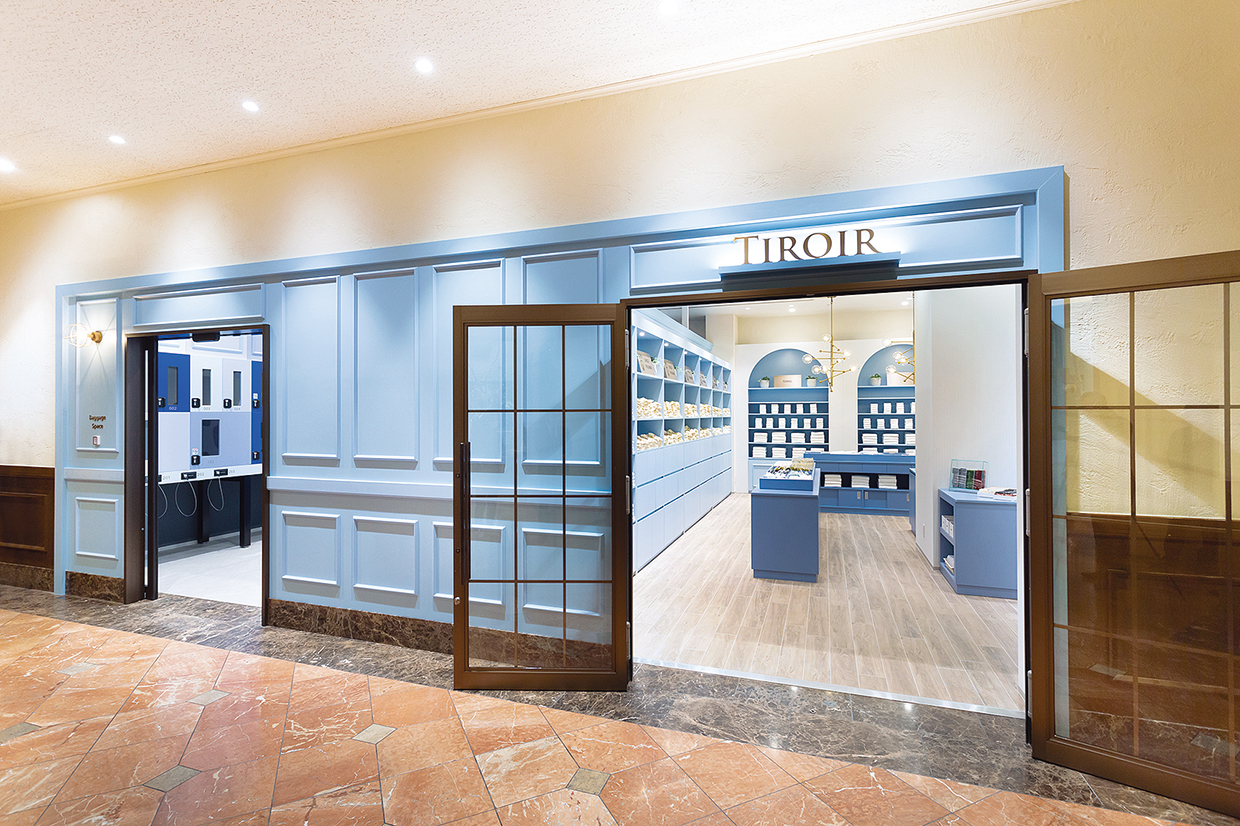 オリエンタルホテル&nbsp:東京ベイ。2階のアメニティベース「TIROIR（ティロワール）」