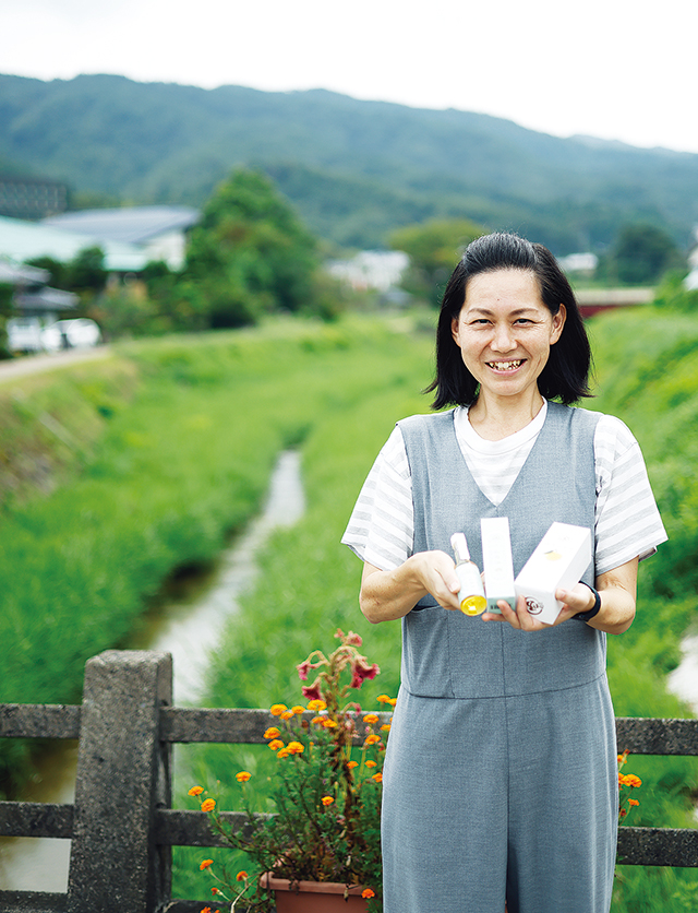 鳥取、西河商店。社長の西河わさびさん