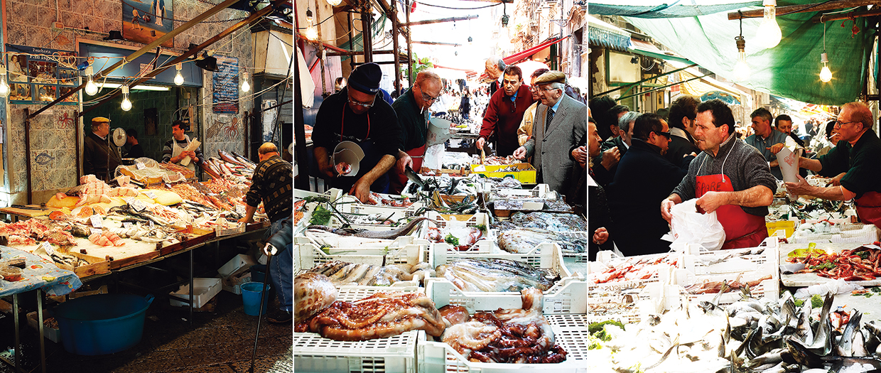 パレルモの市場