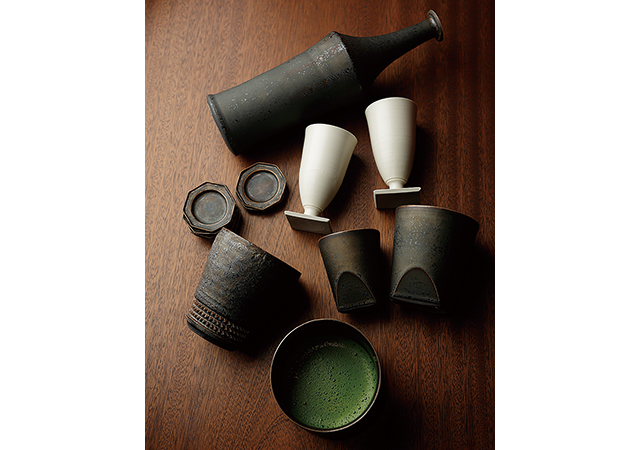 山田チカラ、山口県萩市の濱中史朗氏の茶器