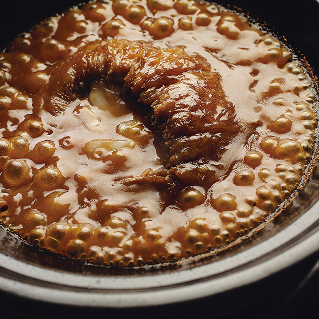 輪郭が際立つ伝統料理