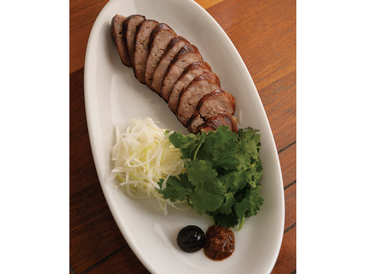 中華菜 膳楽房、自家製の腸詰