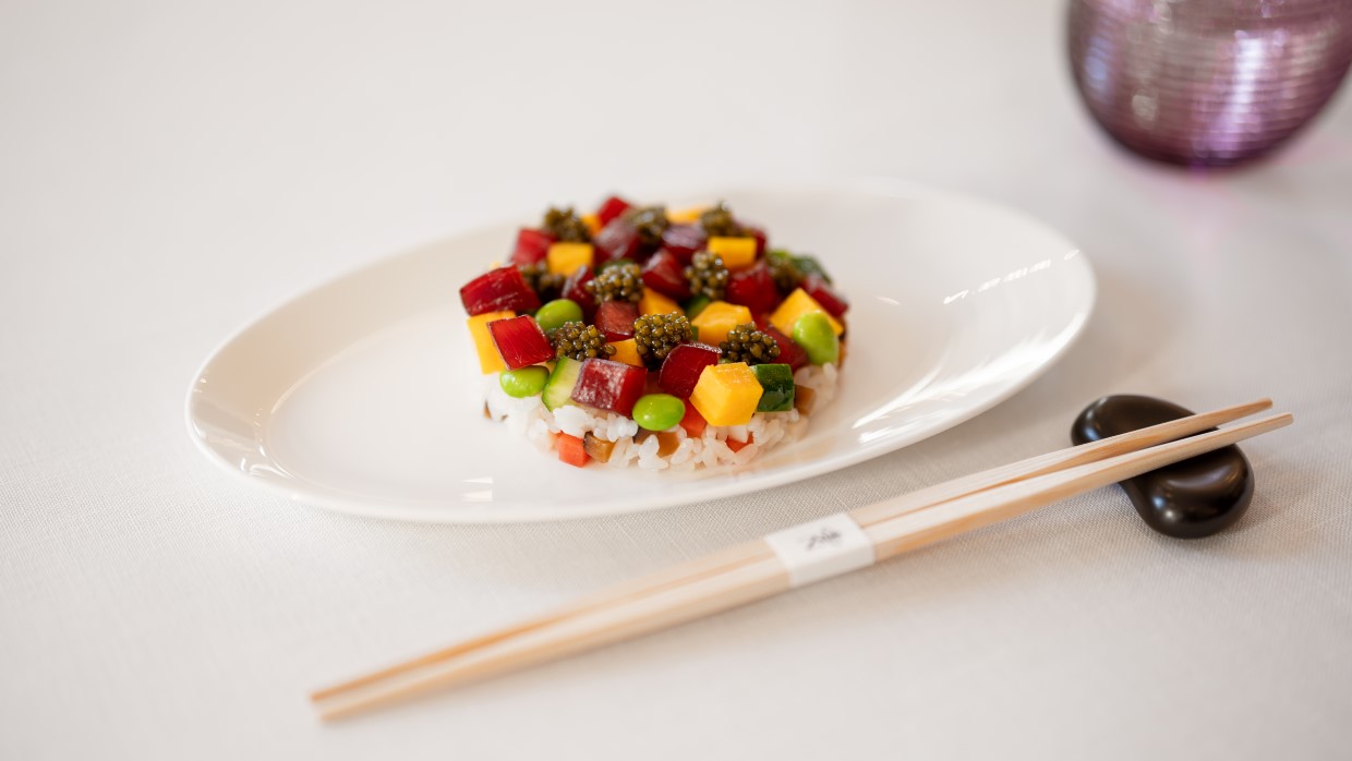 カタール航空ビジネスクラスの機内食にNARISAWAがデビュー