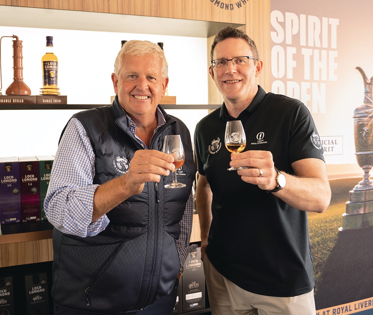 全英オープンゴルフ唯一の公式ウイスキー、ロッホローモンド