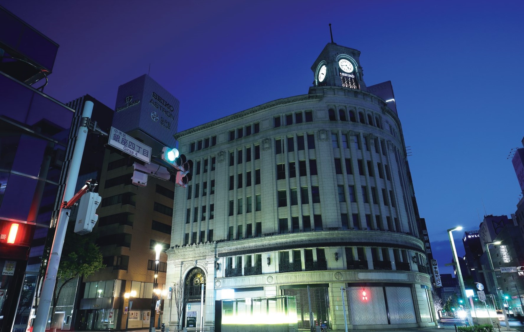 とぎれない記憶の構図、銀座建築