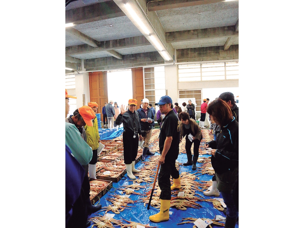 蟹と鳥取の物語松葉がにに沸く岩美町